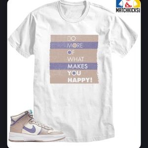 Nike Dunk High Rebel Iron Purple Shirt